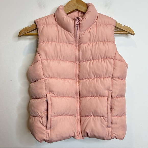 GAP Other - Gap Kids Sherpa Lined Puffer Vest Pink